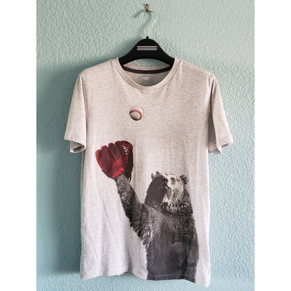 Old Navy Other - Old Navy (Boys) | Baseball Bear Graphic Tee